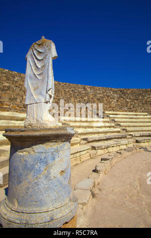 Théâtre romain, salamis, Chypre du Nord Banque D'Images