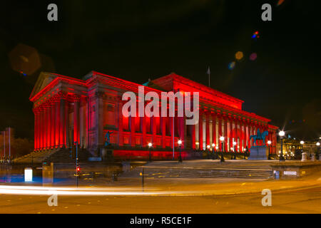 St Georges Hall, Armistice 11.11.2018. Credit Phillip Roberts Banque D'Images