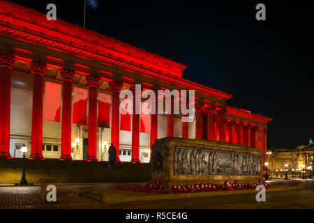 St Georges Hall, Armistice 11.11.2018. Credit Phillip Roberts Banque D'Images