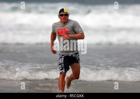 Championnats nationaux de sauvetage sur plage, Newquay, Cornwall, UK. Banque D'Images