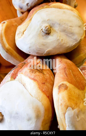 Jambon de Parme, Bologne, Émilie-Romagne, Italie Banque D'Images