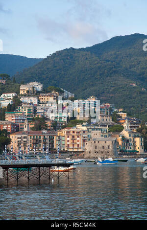 Rapallo, Riviera di Levante, ligurie, italie Banque D'Images