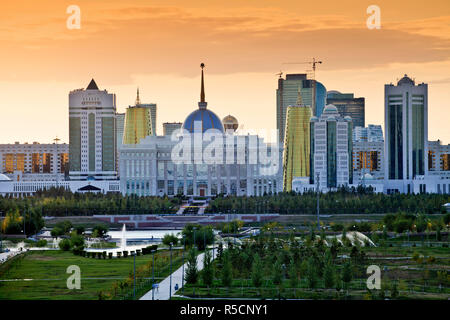 Le Kazakhstan, Astana, Ak Orda Palais Présidentiel du Président Nursultan Nazarbayev Banque D'Images