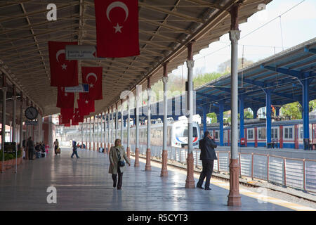 La gare de Sirkeci, Istanbul, Turquie Banque D'Images