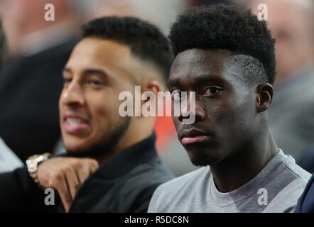 Munich, Allemagne. 30Th Nov, 2018. firo : 30.11.2018, football, 1.Bundesliga, la saison 2018/2019 de l'AGA 2018, le FC Bayern Munich Alphonso Davies, le FC Bayern, Munich, Munich, FC Bayern Munich, portrait, assemblée générale annuelle, l'utilisation de crédit dans le monde entier | : dpa/Alamy Live News Banque D'Images