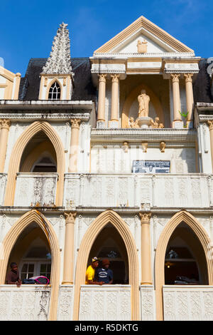 Centre Commercial Royal extérieur, Port Antonio, Portland Parish, Jamaïque, Caraïbes Banque D'Images