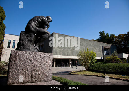 National Museum of Western Art, parc Ueno, Tokyo, Japon Banque D'Images