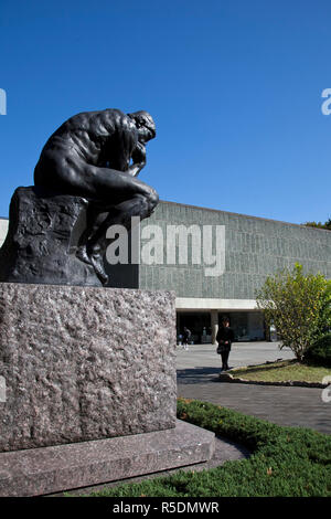 National Museum of Western Art, parc Ueno, Tokyo, Japon Banque D'Images