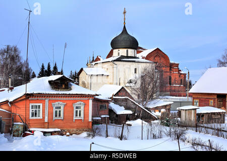 La Cathédrale Saint George (1234), Yuryev Polsky, région de Vladimir, Russie Banque D'Images