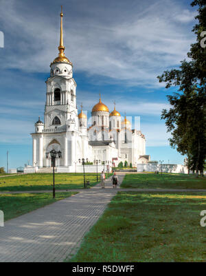 Cathédrale de la Dormition (1160), Vladimir, Russie Banque D'Images