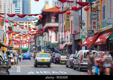 Ville de la Chine, Singapour Banque D'Images