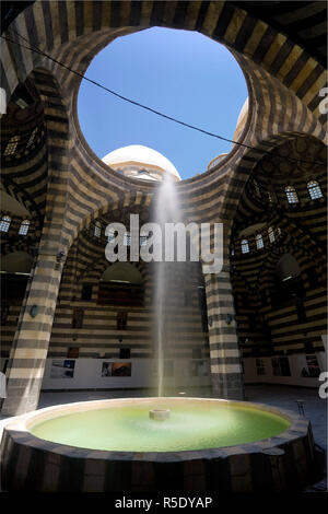 Syrie, Damas, vieux, Ville, Khan Assad Pacha (ottoman historique de Traveller's Inn), Damas Plus grand Banque D'Images