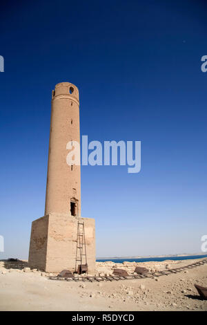 La Syrie, de l'euphrate , Ath Thaura, lac Al-Assad et Qalaat Citadelle Jaabar , Château Banque D'Images