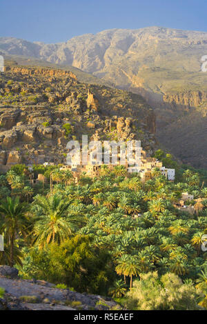 Oman, Al Dakhiliyah, In Misfat al Abriyyin village Banque D'Images