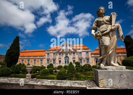 Aile de bal, Palais de Queluz, Lisbonne, Portugal Banque D'Images