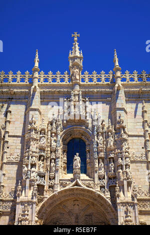 Le Mosteiro dos Jeronimos, Belém, Lisbonne, Portugal Banque D'Images