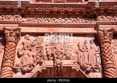 Couvent et église Guadalupe (18e siècle), Zacatecas, Zacatecas, Mexique Banque D'Images