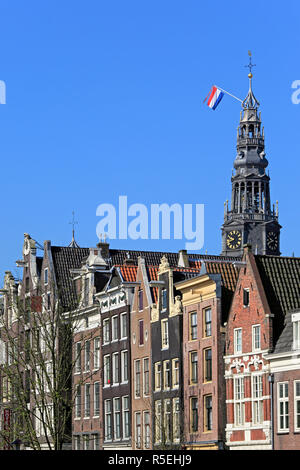 Oude Kerk (vieille église), Amsterdam, Pays-Bas Banque D'Images