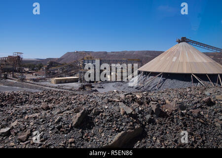 La zone de traitement au Super Pit goldmine à Kalgoorlie, Australie. Banque D'Images