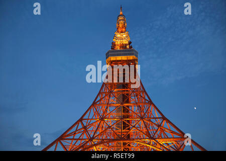 Japon, Tokyo, Tokyo Tower Banque D'Images