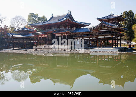 Le Japon, Kyoto, Uji, Temple Byodoin Banque D'Images