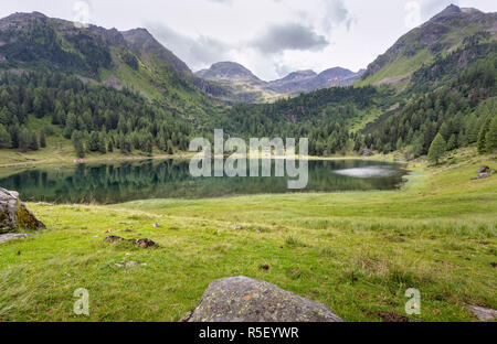 Le duisitzkarsee dans le schladminger tauern,styrie,en été Banque D'Images