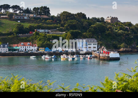 Rozel bay, Jersey, Channel Islands, Royaume-Uni Banque D'Images