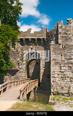 Royaume-uni, Pays de Galles, Gwynedd, Anglesey, Beaumaris Banque D'Images