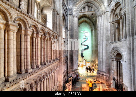 Cathédrale d'Ely, Ely, Cambridgeshire, Angleterre, RU Banque D'Images