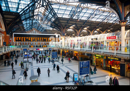 Royaume-uni, Angleterre, Londres, Liverpool Street Station Banque D'Images