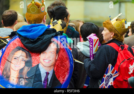 Royaume-uni, Angleterre, Londres, mariage du Prince William, duc de Cambridge et Catherine, duchesse de Cambridge (Kate Middleton) Banque D'Images