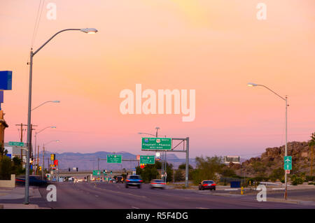 USA, Arizona, Route 66, Kingman Banque D'Images