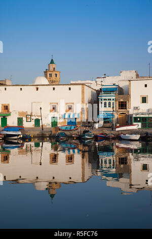 La Tunisie, le nord de la Tunisie, Bizerte, Vieux Port Banque D'Images