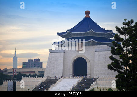 Taiwan, Taipei, Chiang Kai-shek Memorial Hall Banque D'Images