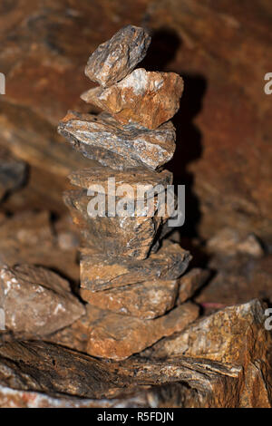 Grotte de cristal de roche roche sous Kanchanaburi Banque D'Images