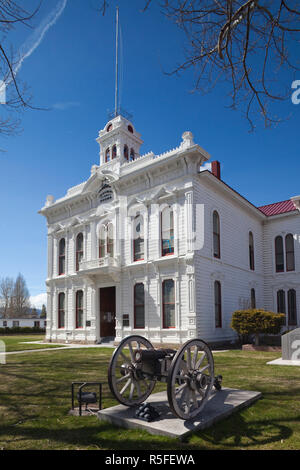 États-unis, Californie, l'Est de la Sierra Nevada, Bridgeport, Mono County Courthouse Banque D'Images