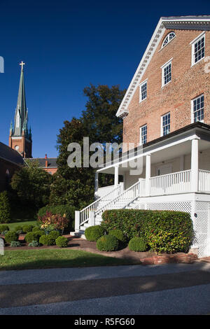 USA, Maryland, Annapolis, Charles Carroll House, ancienne résidence de la seule église catholique signataire de la Déclaration d'Indépendance Banque D'Images