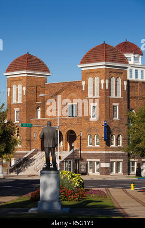 USA, Alabama, Birmingham, Église baptiste, Kelly Ingram Park Pasteur Martin Luther King Statue de Kelly Ingram Park Banque D'Images