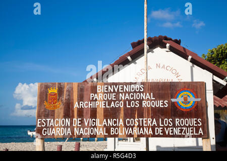 Le Venezuela, l'archipel Los Roques, Parc National Gran Roque, Banque D'Images