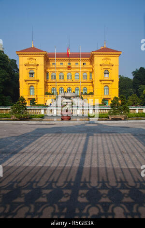 Palais présidentiel, Hanoi, Vietnam Banque D'Images