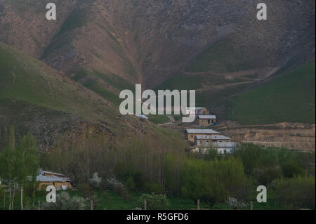 La vie rurale près de Samarkand (Ouzbékistan). Banque D'Images