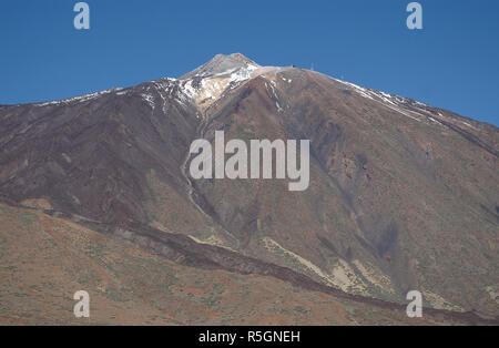 Le sommet du volcan Pico del Teide Banque D'Images