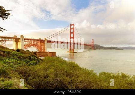 Golden Gate Bridge, San Francisco, Californie Banque D'Images