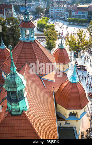 Sopot, Pologne-Septembre 7,2016 : vue de la ville de Sopot en Pologne Banque D'Images