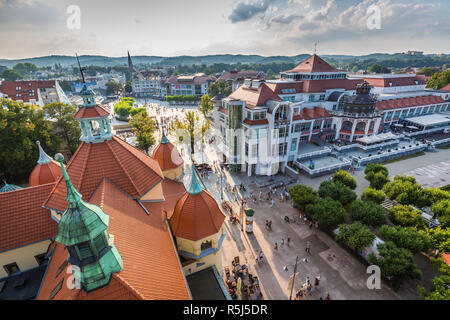 Sopot, Pologne-Septembre 7,2016 : vue de la ville de Sopot en Pologne Banque D'Images