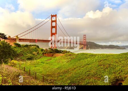 Golden Gate Bridge, San Francisco, Californie Banque D'Images