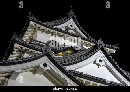 Château Hikone est 1 de 12 châteaux d'origine au Japon - Préfecture de Shiga. Banque D'Images