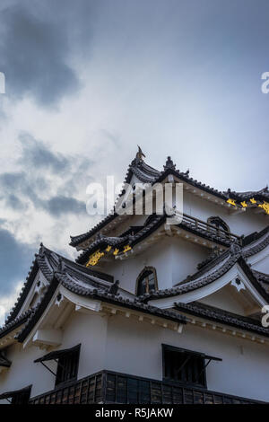 Château Hikone est 1 de 12 châteaux d'origine au Japon - Préfecture de Shiga. Banque D'Images