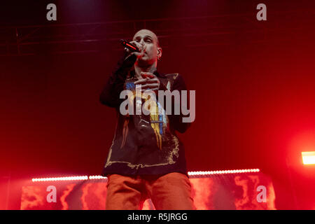 Padoue, Italie. 06Th Nov, 2018. Les concerts de musique : Gemitaiz pendant le paradis perdu Club Tour à Padoue 01 Décembre 2018 : Crédit Photo Agency indépendante/Alamy Live News Banque D'Images