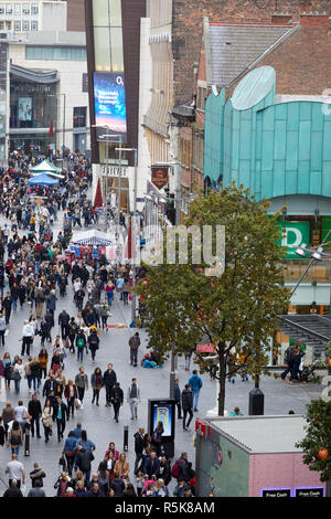 Le centre-ville de Liverpool Liverpool Banque D'Images